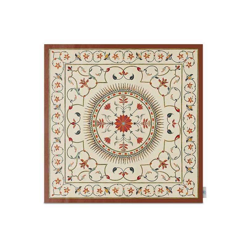 رومیزی شمسه نگار مدل گل کد DPR150