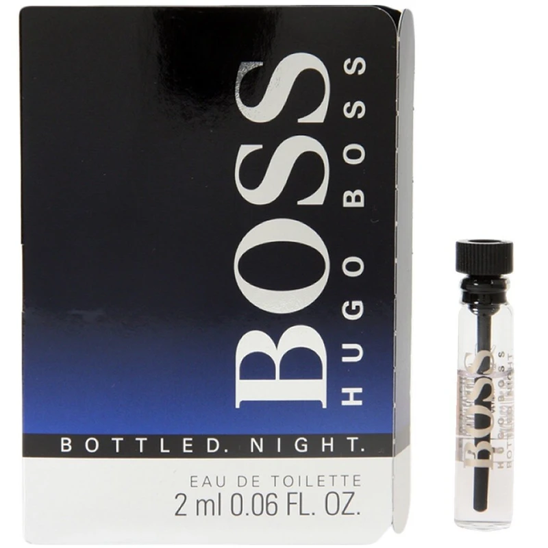 عطر جیبی مردانه هوگو باس مدل Boss Bottled Night حجم 2 میلی لیتر