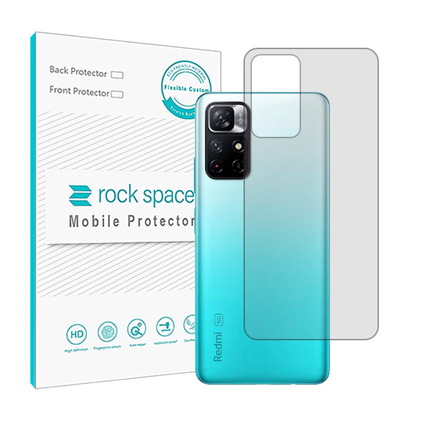 محافظ پشت گوشی شفاف  راک اسپیس مدل HyGEL مناسب برای گوشی موبایل  شیائومی Redmi Note 11T 5G