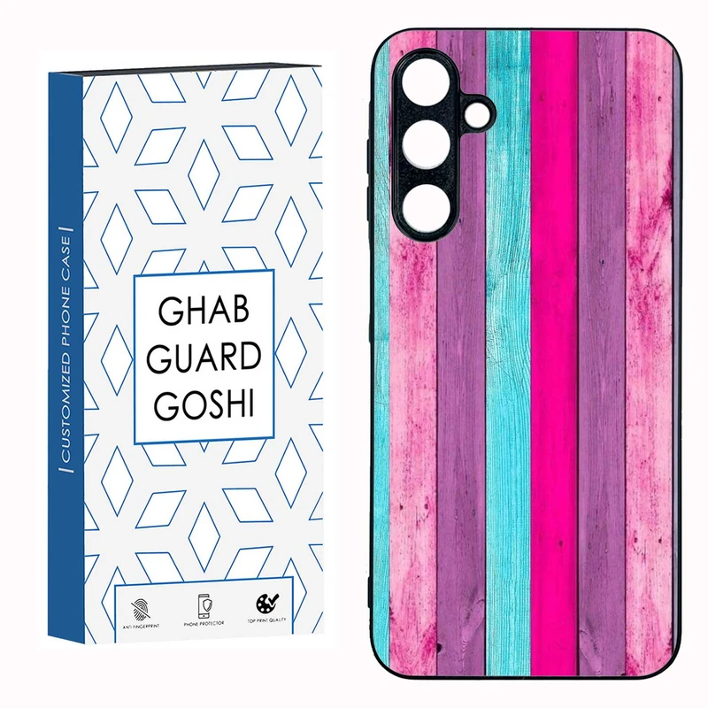 کاور قاب گارد گوشی طرح چوب رنگی کد TPU-253 مناسب برای گوشی موبایل سامسونگ GALAXY A16