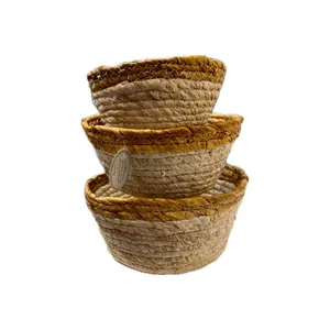 سبد حصیری مادام کوکو مدل 244 مجموعه 3 عددی