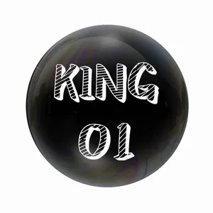 مگنت عرش طرح نوشته KING کد Asm3589