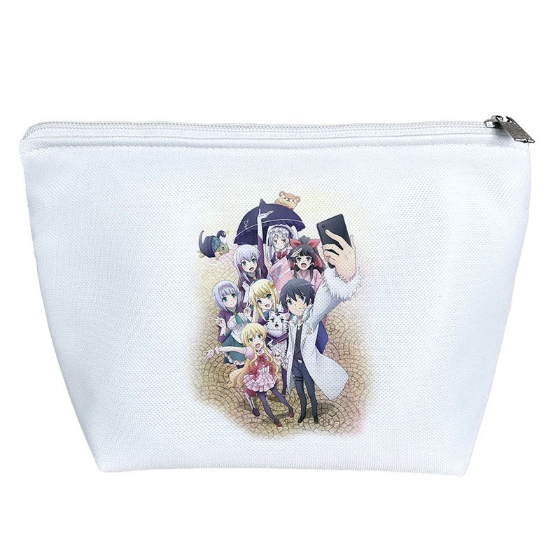 کیف لوازم آرایش دخترانه خندالو مدل انیمه در دنیای دیگر با تلفن هوشمندم کد 2632