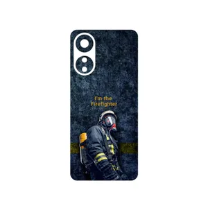 MAHOOT Firefighter Cover Sticker for Oppo A78 4G