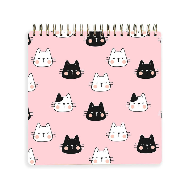 دفتر یادداشت باژیکان طرح گربه کیوت کد 2010009