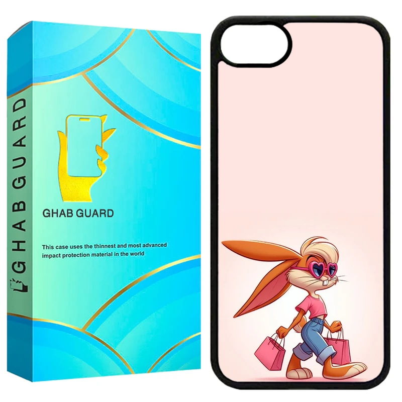 کاور قاب گارد طرح خرگوش مدل G16E مناسب برای گوشی موبایل اپل iPhone 16e