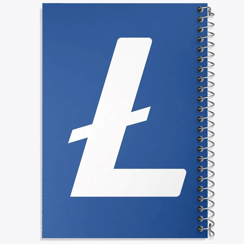 دفتر لیست خرید 50 برگ خندالو طرح ارز دیجیتال لایت کوین کد 4066