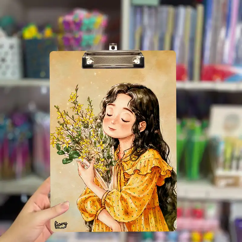 تخته شاسی مستر راد مدل دختر جنگل کد fiory 2396 سایز A4