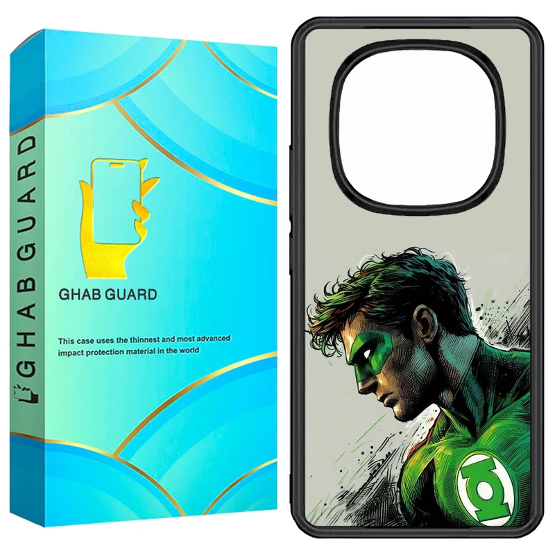 کاور قاب گارد طرح گرین لترن مدل GN14P مناسب برای گوشی موبایل شیائومی Redmi Note 14 Pro 5G / Note 14 Pro Plus 5G 