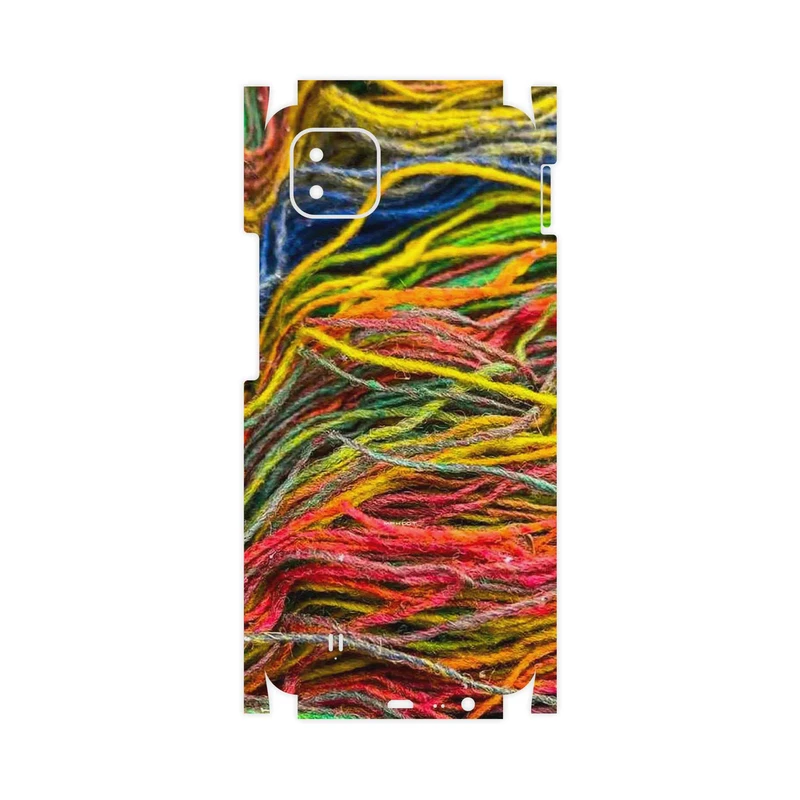 برچسب پوششی ماهوت مدل Fabric Texture 9-FullSkin مناسب برای گوشی موبایل ریلمی C11 2021