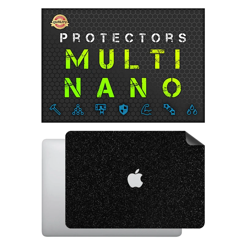 برچسب پوششی پشت لپ تاپ مولتی نانو طرح کهکشانی مدل X-F1G مناسب برای لپ تاپ اپل MacBook Pro A1278 2012 13.3 inch