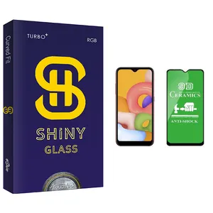 Atouchbo Shiny Glass Screen Protector For Samsung Galaxy A21s