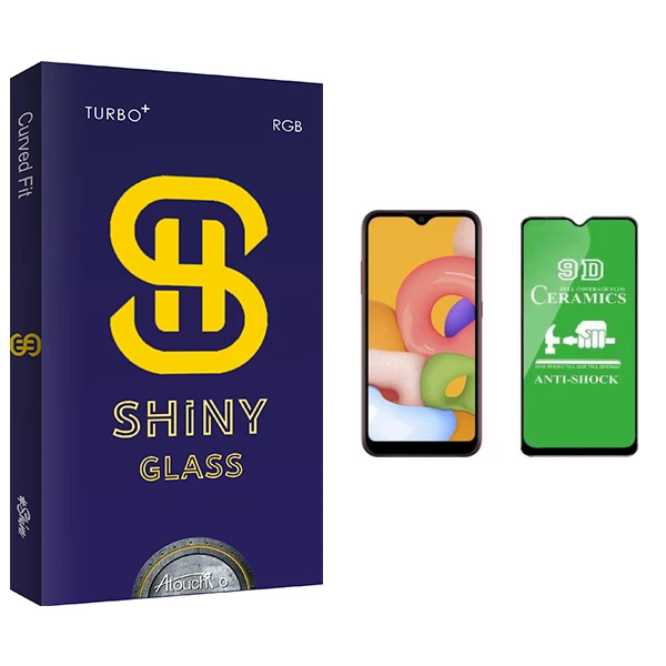محافظ صفحه نمایش آتوچبو مدل Shiny Glass مناسب برای گوشی موبایل سامسونگ Galaxy A21s