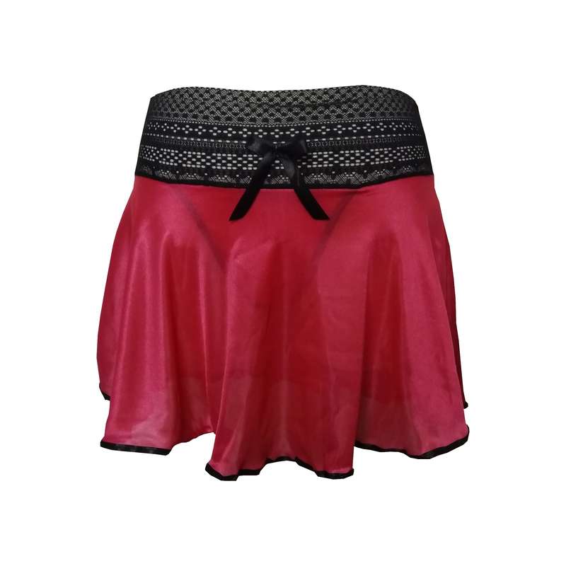 دامن زنانه شیک فام مدل 17 رنگ سرخابی