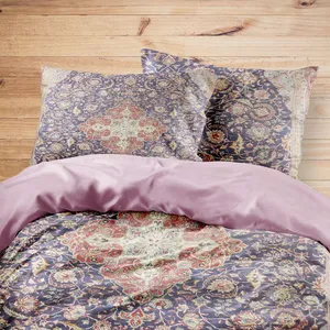 سرویس روتختی مدوپد طرح فرش ساروق مدل C-Sarough15 یک نفره 4 تکه