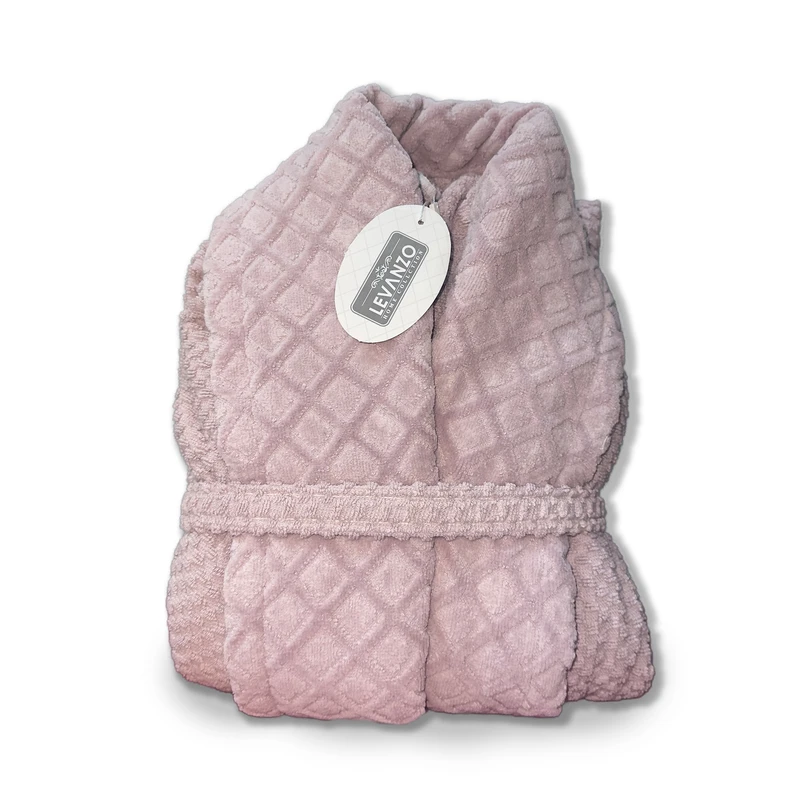 حوله پالتویی لوانزو مدل یقه بیسکویتی سایز 125