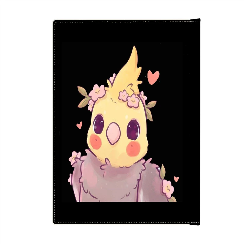 کلاسور پاد آفرین مدل فانتزی کارتونی طرح پرنده طوطی عروس هلندی کیوت ترند کد p667