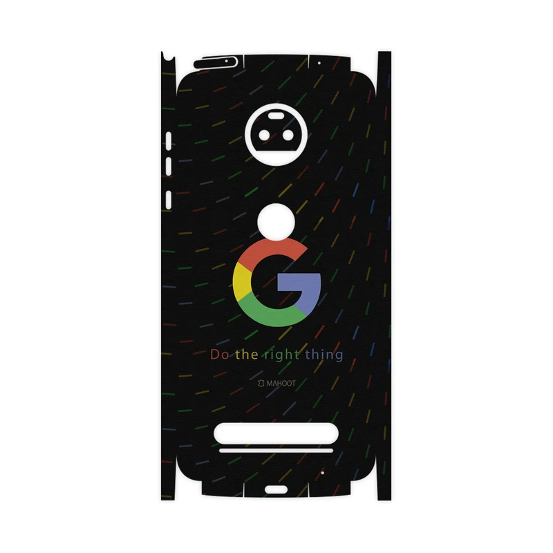 برچسب پوششی ماهوت مدل Ggl-FullSkin مناسب برای گوشی موبایل موتورولا Moto Z2 Force