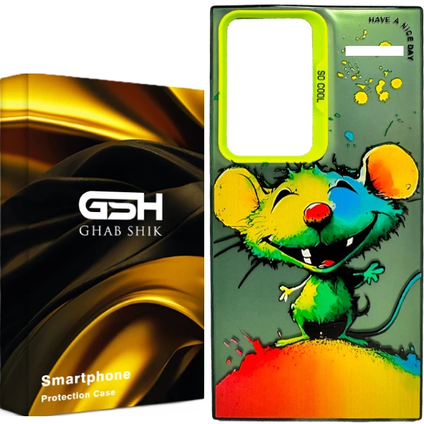 کاور قاب شیک مدل سوکول طرح موش مناسب برای گوشی موبایل شیائومی  Redmi Note 13 Pro Plus 5G