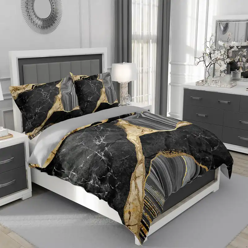 سرویس روتختی مدل ماربل 4388 یکنفره 5 تکه