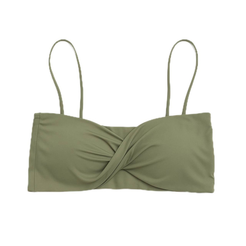 نیم تنه زنانه مدل پاپیون کد 1833 رنگ سبز