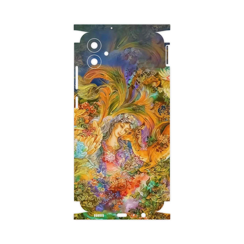 برچسب پوششی ماهوت مدل Persian miniature 3-FullSkin مناسب برای گوشی موبایل سامسونگ A04e