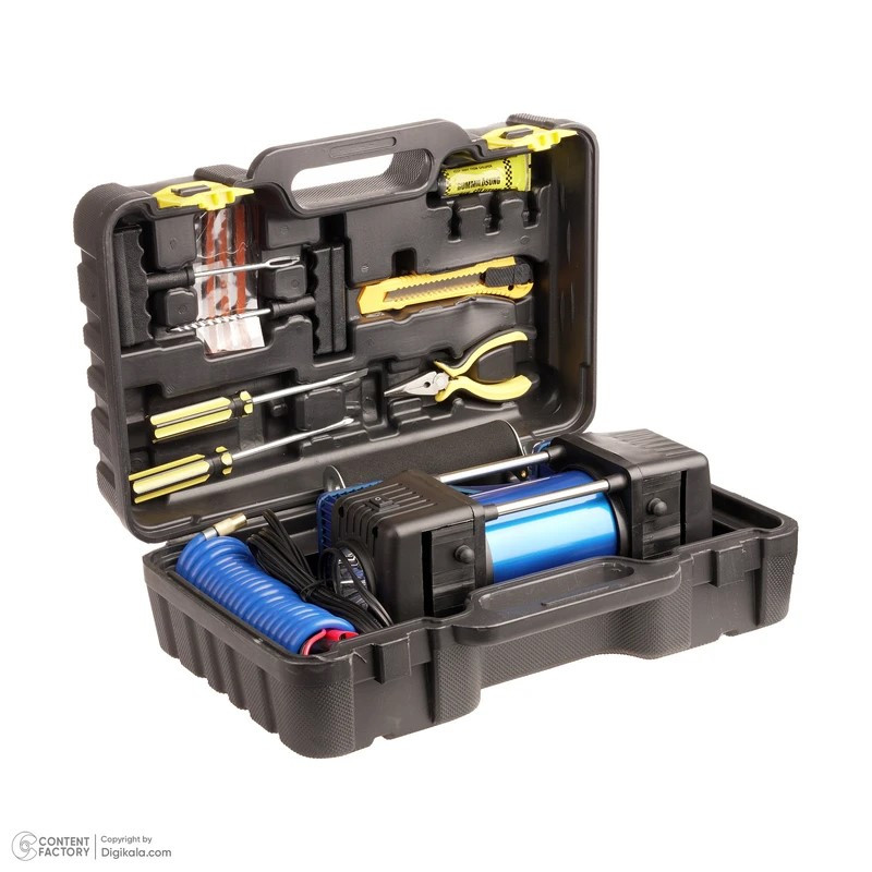 پمپ باد فندکی ماتولی مدل TULI12V مجموعه 15 عددی