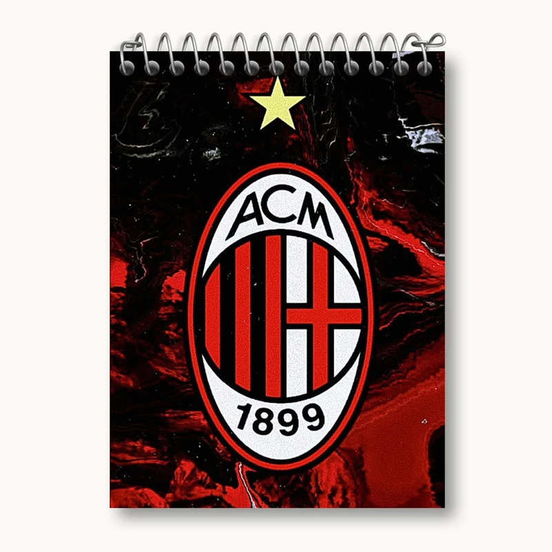 دفتر یادداشت 50 برگ خندالو مدل باشگاه آث میلان کد 27253