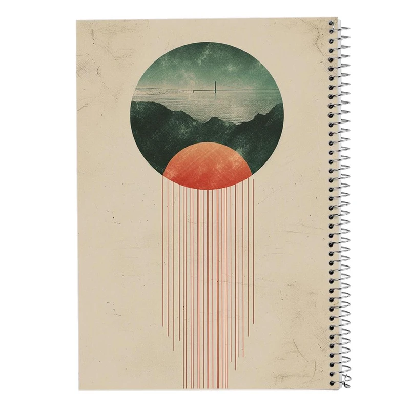 دفتر لیست خرید 50 برگ مدوپد مدل اشکال فانتزی کد DF16232