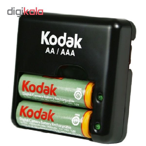 شارژر باتری کداک مدل K640-C به همراه 2 عدد باتری قابل شارژ