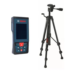 متر لیزری بوش مدل فوق حرفه ای دوربین دار GLM 100-25 C professional + BT150 + Red Glass Laser  برد 100 متر