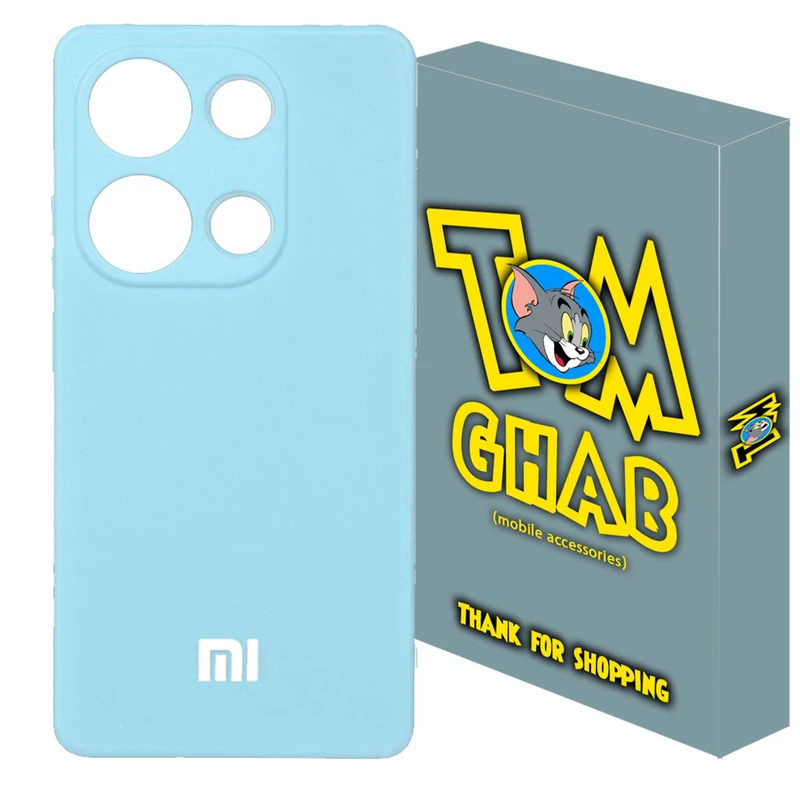 کاور تام قاب مدل سیلیکونی پاک کنی مناسب برای گوشی موبایل شیائومی Redmi Note 14S