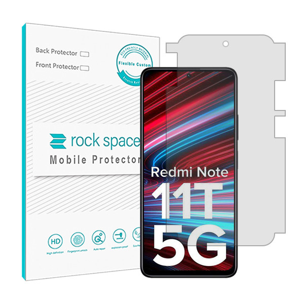 محافظ صفحه نمایش شفاف راک اسپیس مدل HyGEL مناسب برای گوشی موبایل شیائومی Redmi Note 11T 5G