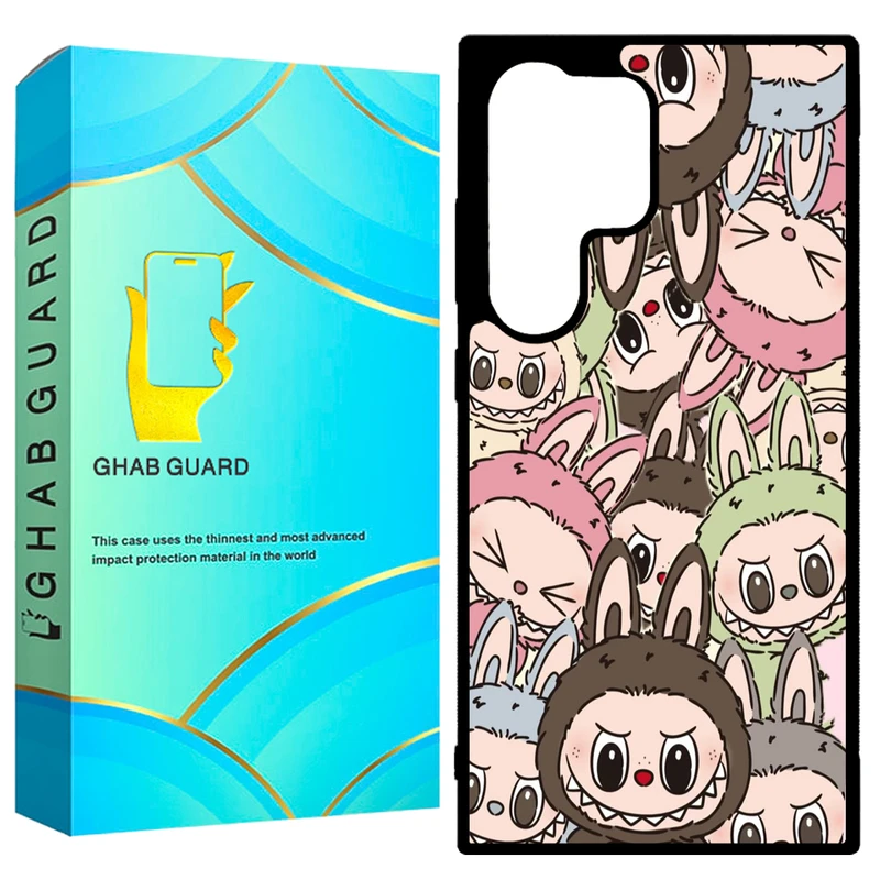 کاور قاب گارد طرح لبوبو مدل GCHPD24U مناسب برای گوشی موبایل سامسونگ Galaxy S24 Ultra 5G