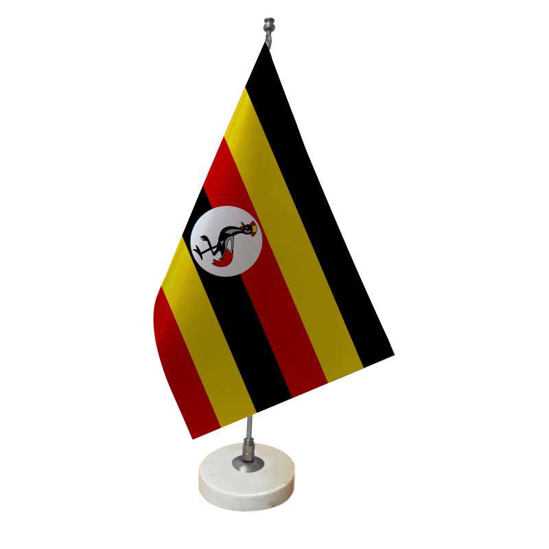 پرچم رومیزی مدل کشور اوگاندا کد 2