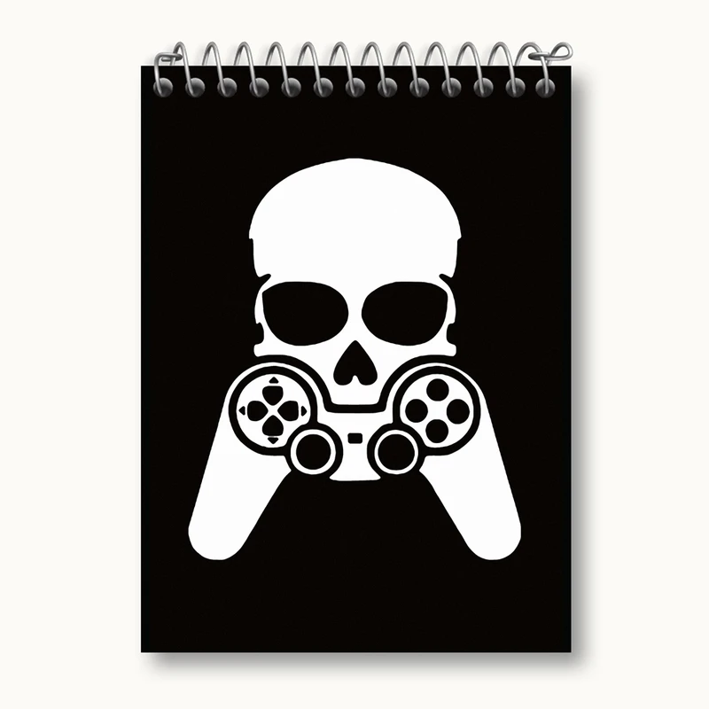 دفتر یادداشت 50 برگ خندالو مدل گیمر Gamer کد 3890