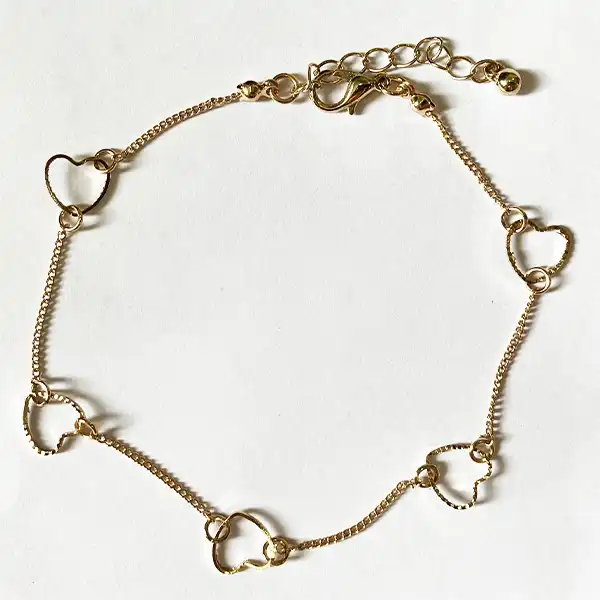 پابند زنانه اکسسورایز مدل قلبی