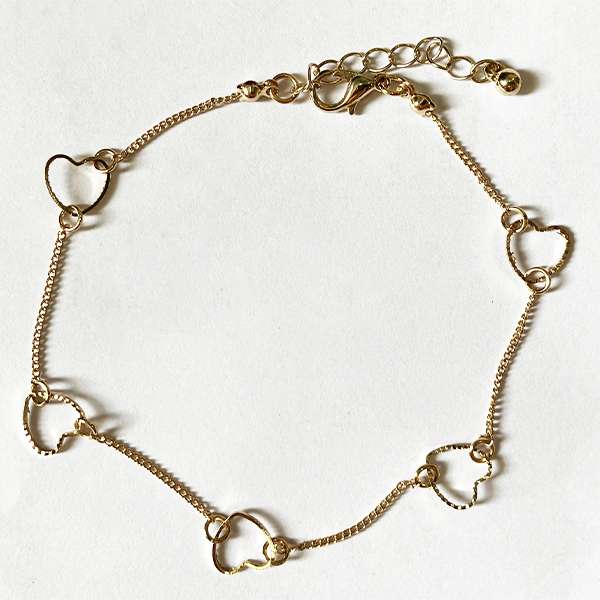 پابند زنانه اکسسورایز مدل قلبی