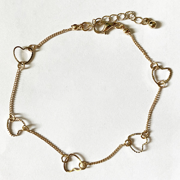 پابند زنانه اکسسورایز مدل قلبی