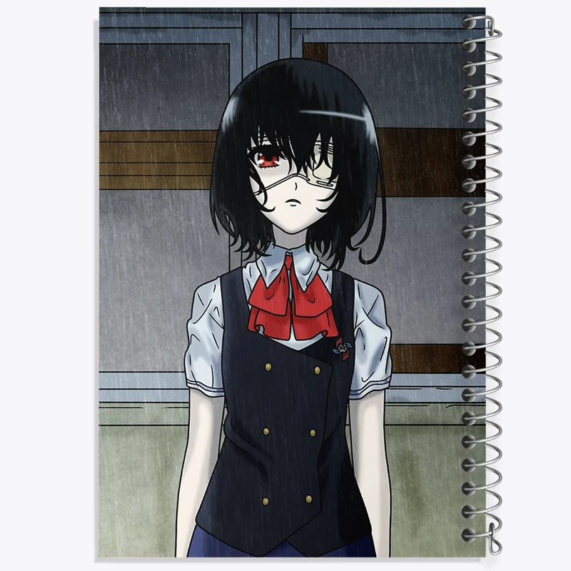 دفتر ژورنال نویسی 50 برگ خندالو مدل نقطه ای طرح میساکی می انیمه دیگری کد 32006