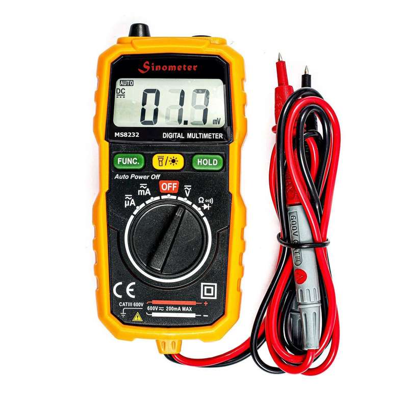 مولتی متر دیجیتال سینومتر مدل ms8232