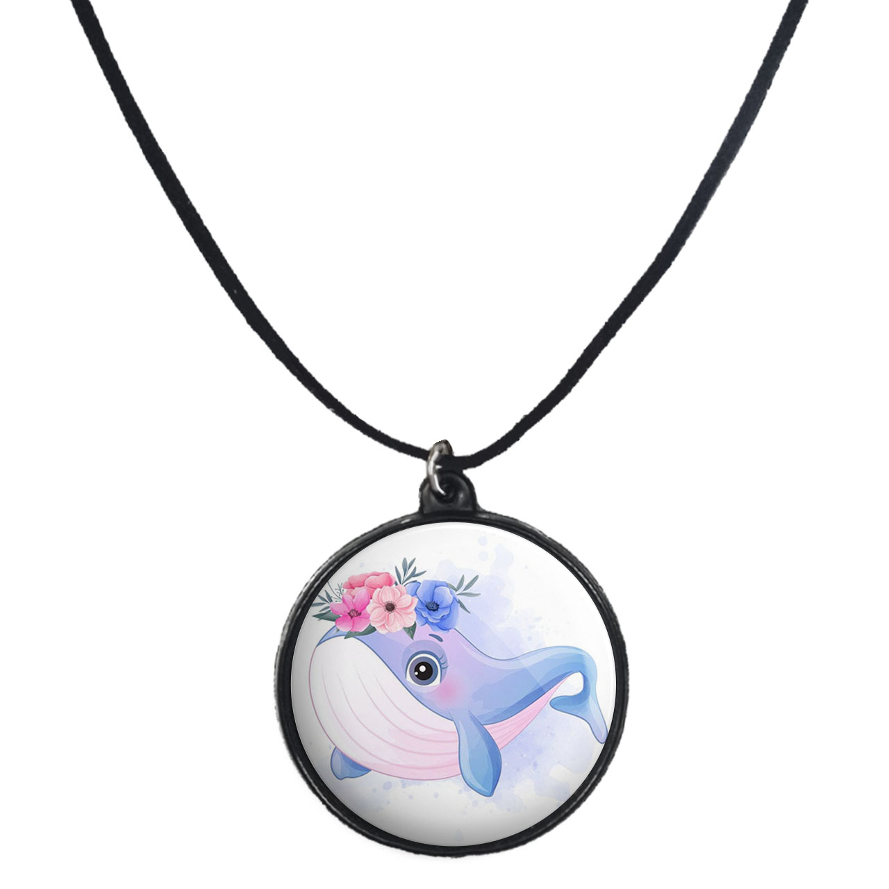 گردنبند پرمانه طرح حیوانات کیوت کد pmb.21505 مدل دو طرفه