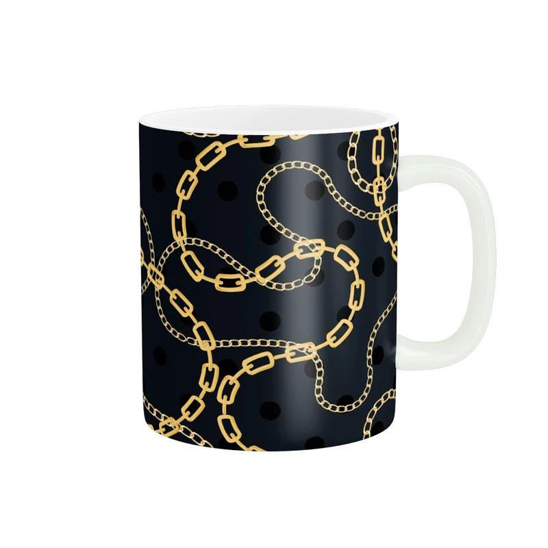 ماگ پاد آفرین طرح زنجیر کد 5535