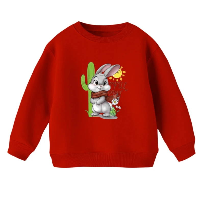 سویشرت بچگانه مدل خرگوش و کاکتوس 