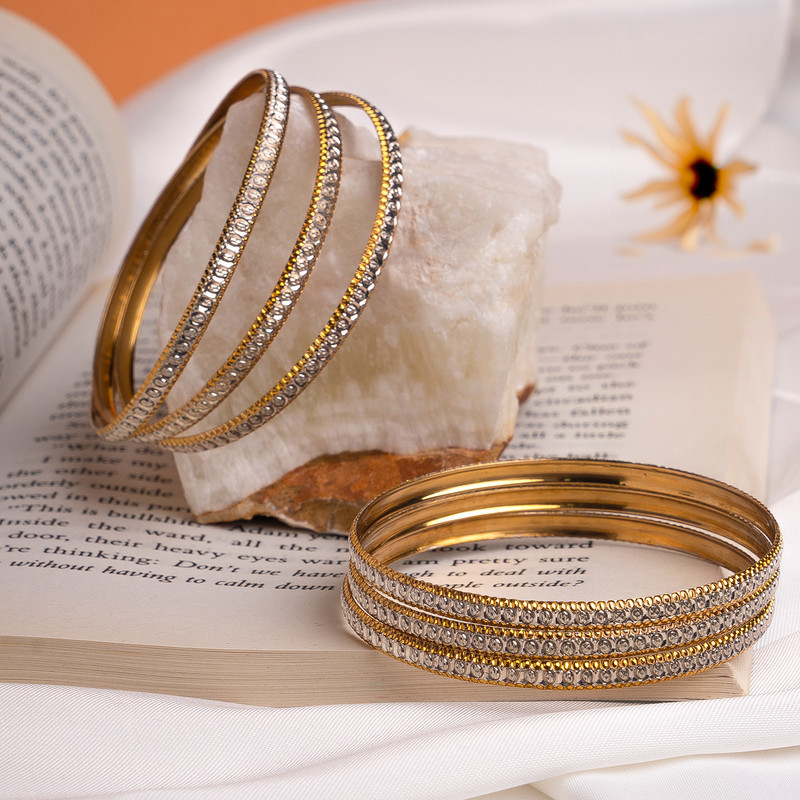 النگو زنانه مدل تاتلی کد S-2 بسته 6 عددی