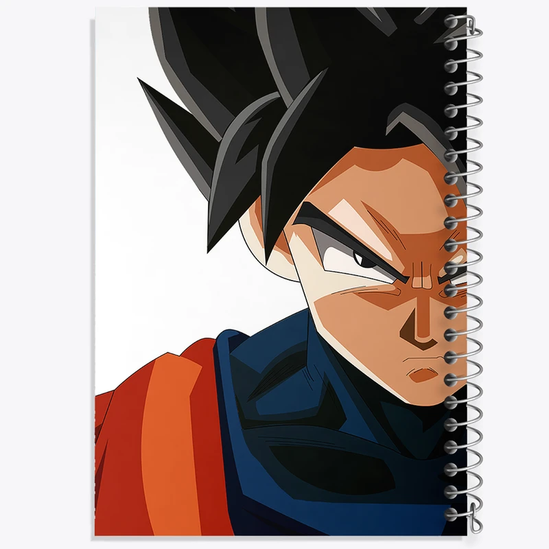 دفتر شطرنجی 50 برگ خندالو مدل انیمه دراگون بال کد N1686