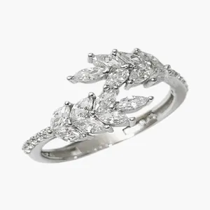 انگشتر نقره زنانه مدل تینا کد 0059