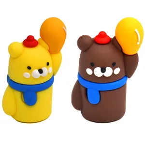  تراش طرح فانتزی مدل خرس بوکسور مجموعه 2 عددی