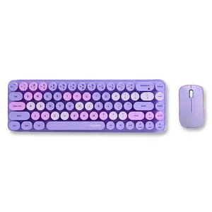 Mofii I bean wireless keyboard and mouse, Membrane Switch, Tenkeyless