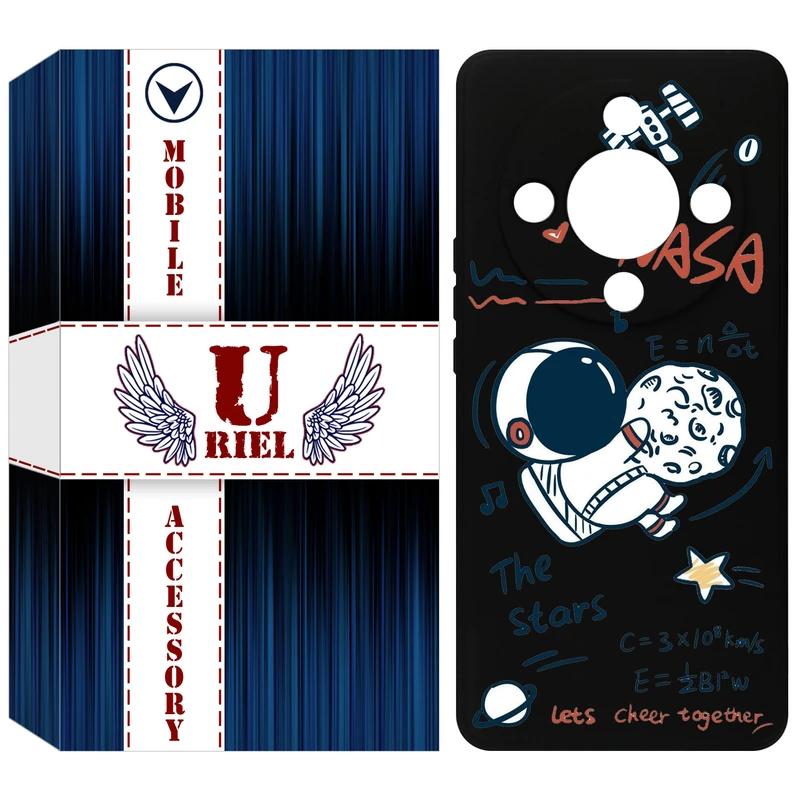 کاور یوریل مدل KSH کد 27 طرح ناسا مناسب برای گوشی موبایل آنر X9b / X50 / Magic6 Lite / Magic 6 Lite